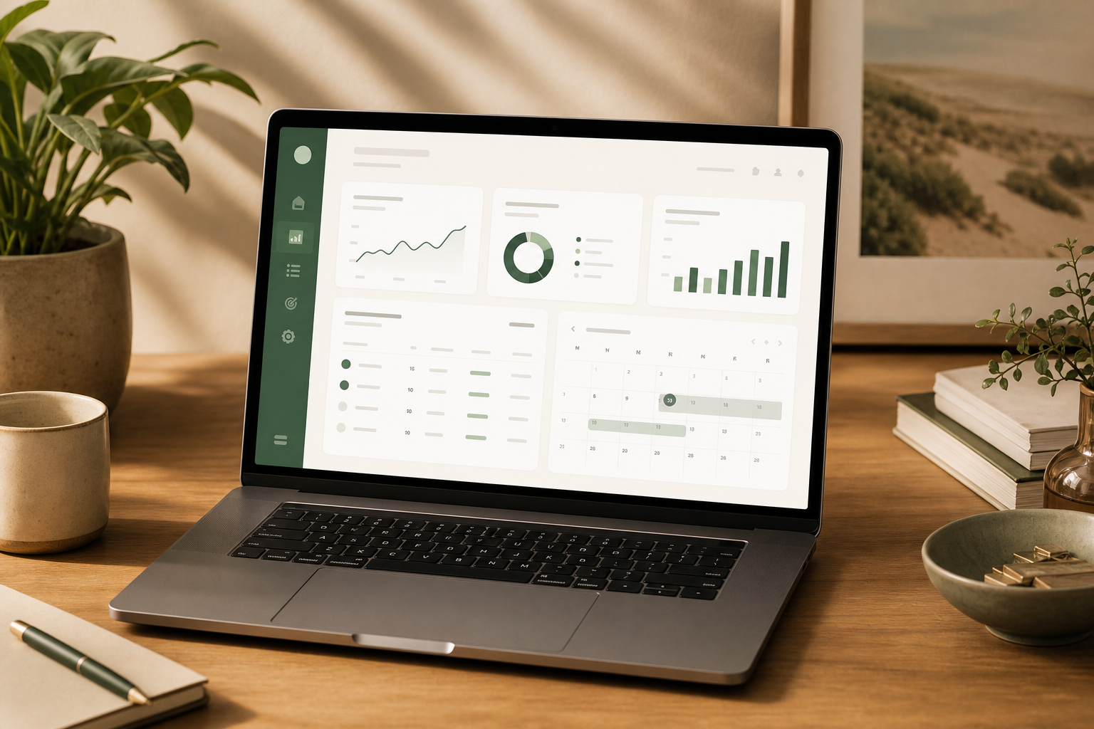 Prévia do painel Gestor Financeiro